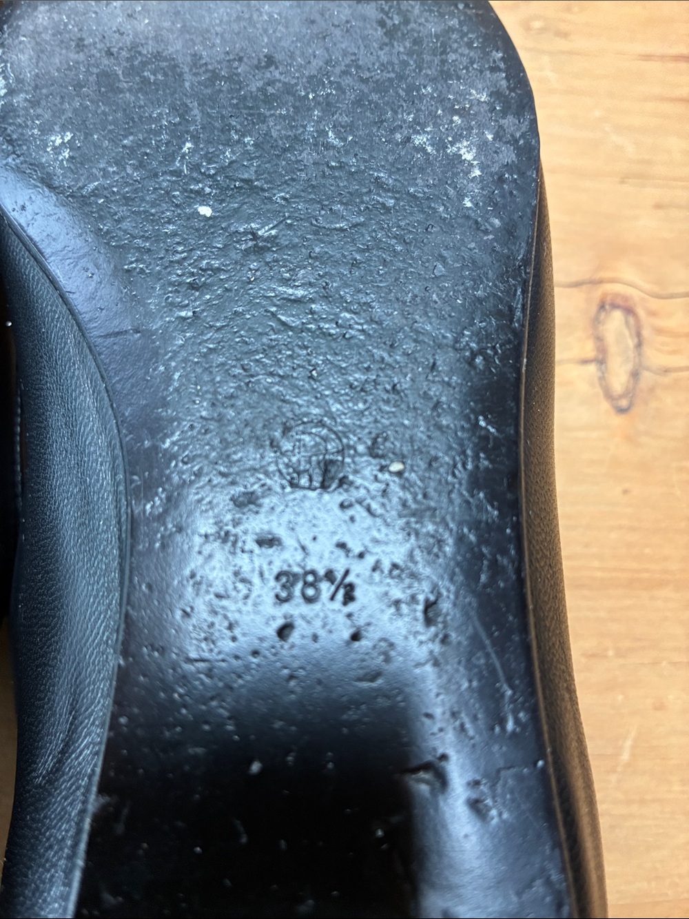 The Row Black Leather Mary Jane Loafers - Picture 5 of 7